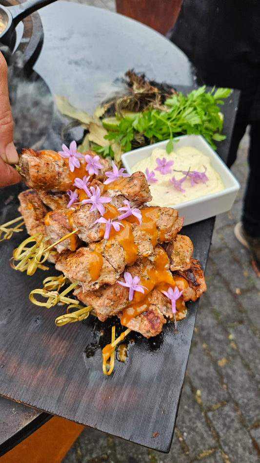 Griekse Limoen Souvlaki