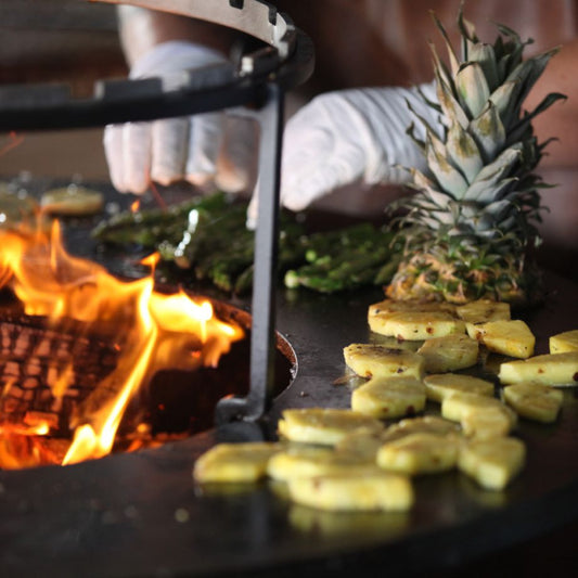 Geflambeerde ananas