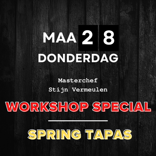 Workshop SPECIAL -  Spring tapas 28/03