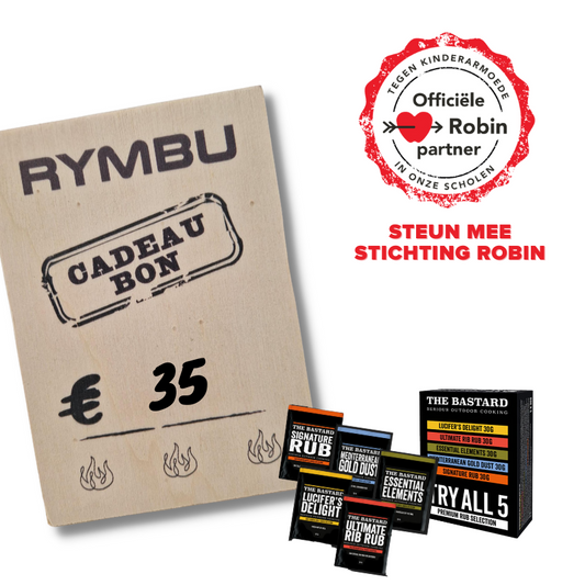 Cadeaubon RYMBU - Steun Stichting Robin