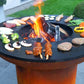 Bonbiza Open Plancha Barbecue - Zwart