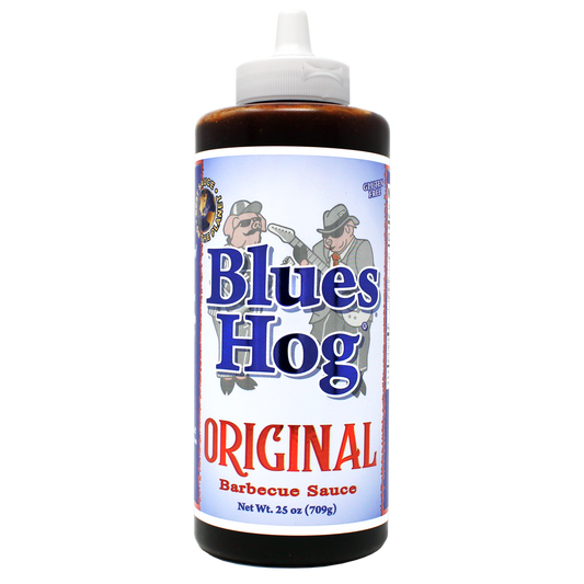 Sauce barbecue originale Blues Hog en bouteille compressible