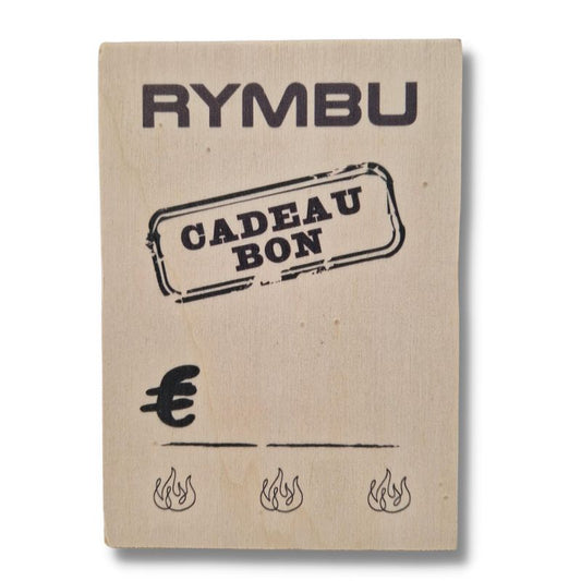 Chèque cadeau RYMBU (choisissez votre montant)