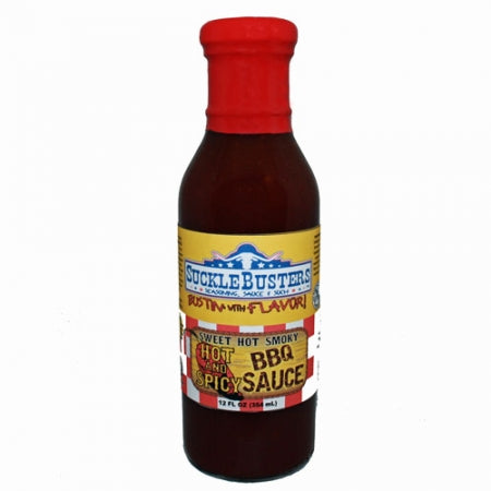 SuckleBusters Sauce BBQ piquante et épicée 354 ml